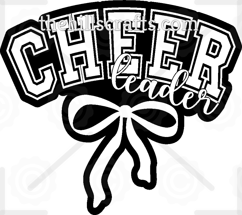 Cheer Cheerleader Coquette Bow - Cheer Leader - Bow Trinket