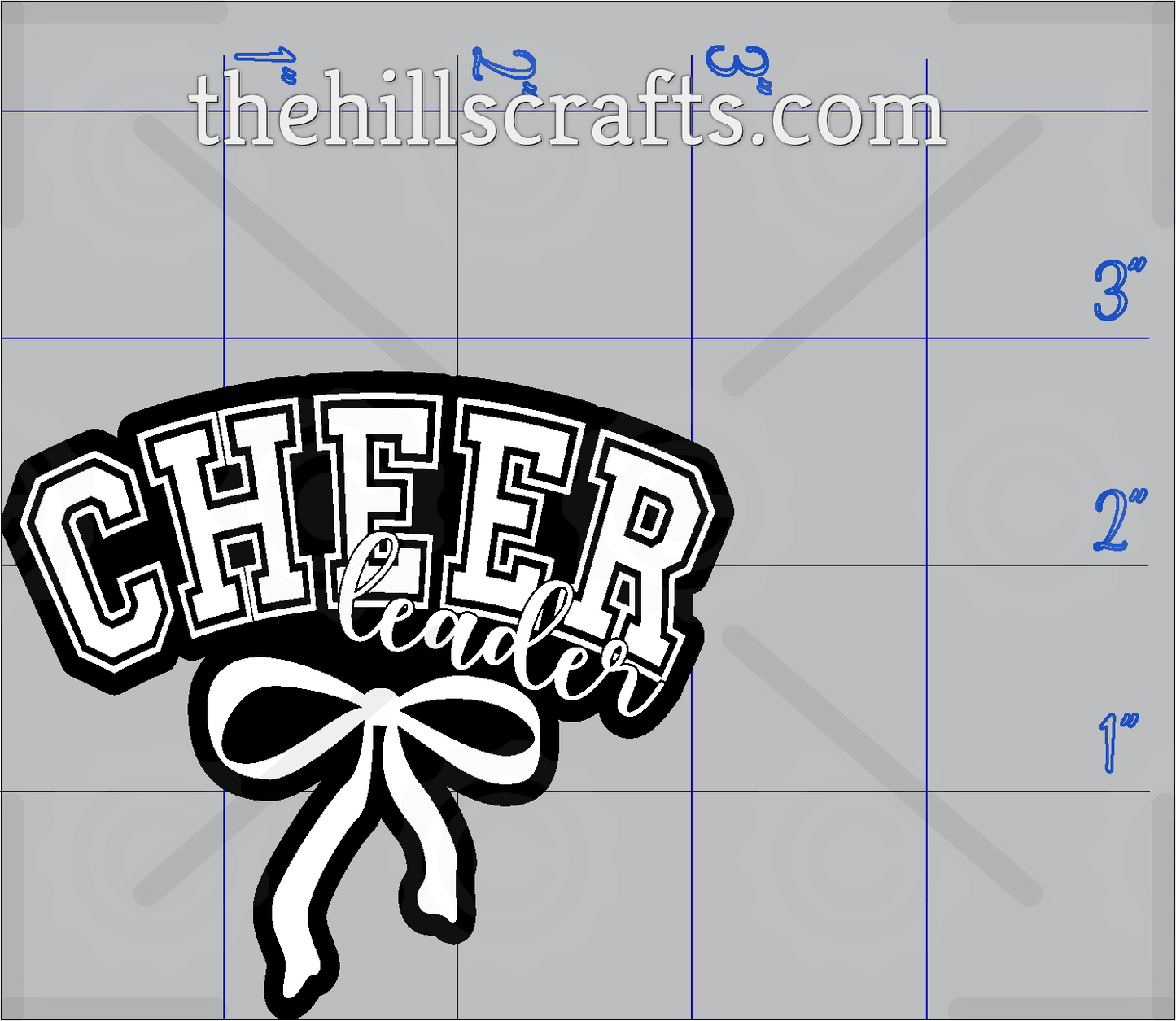 Cheer Cheerleader Coquette Bow - Cheer Leader - Bow Trinket