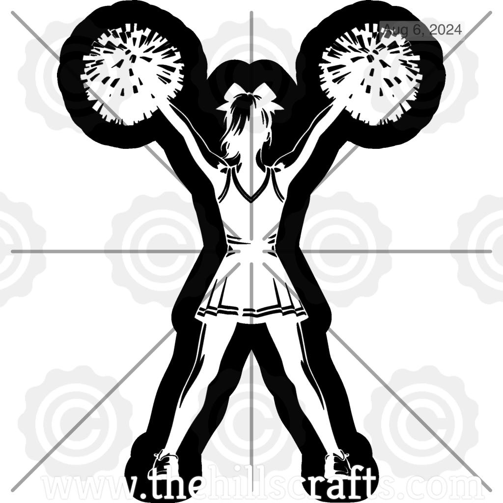 Cheer Cheerleader Detailed 2