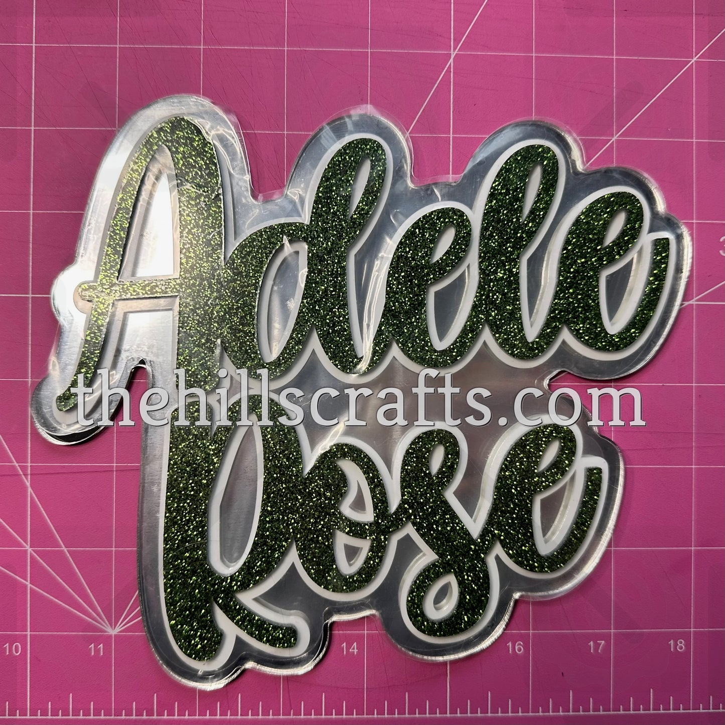 Custom Name - Mum Center 3 Layer (three layer) Option