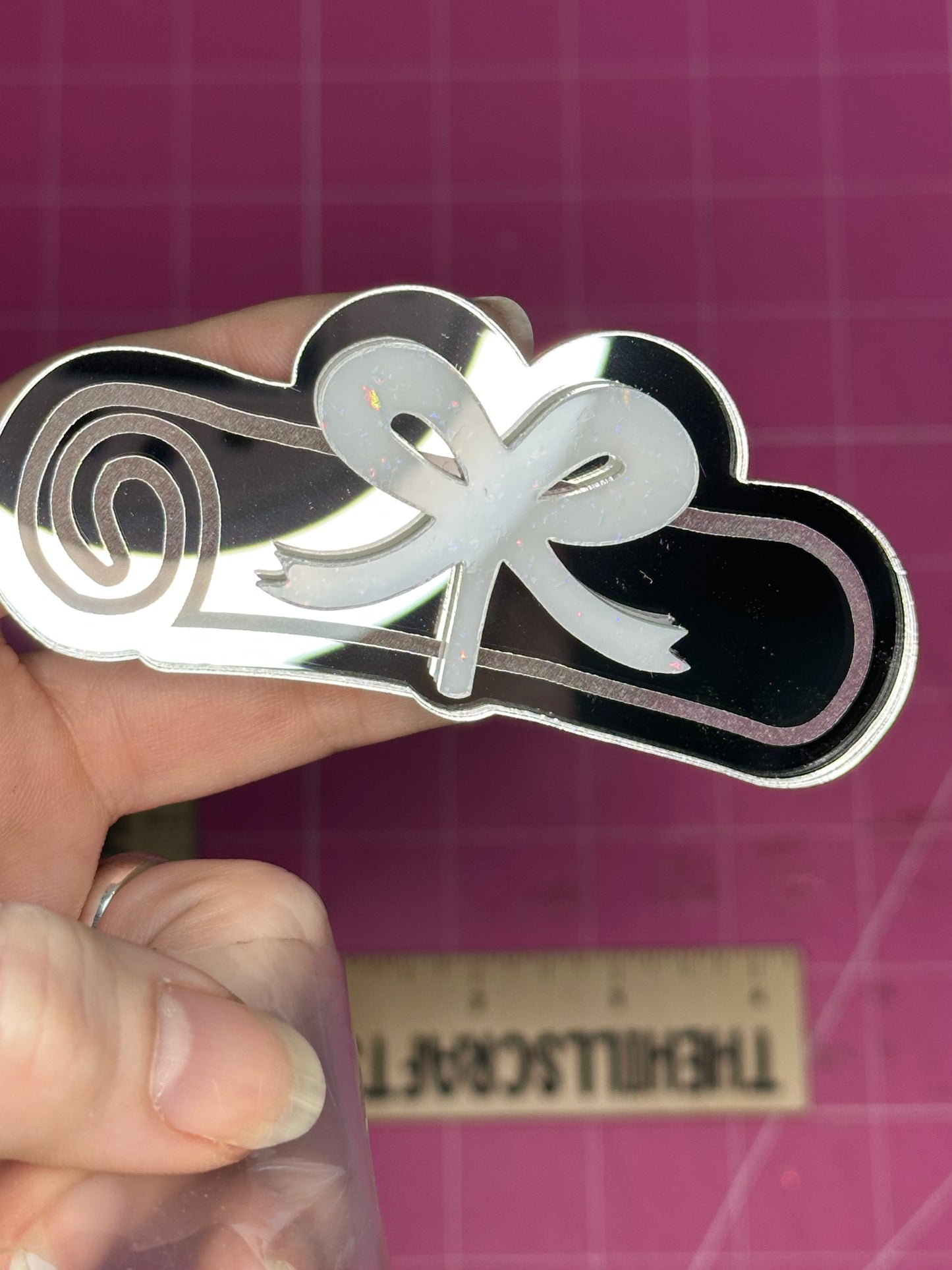 Diploma - Senior - Graduate - Stacked 2 Layer Acrylic Homecoming Trinket