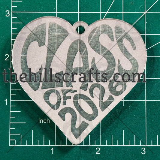 Class of 2026 Trinket Heart Trinket