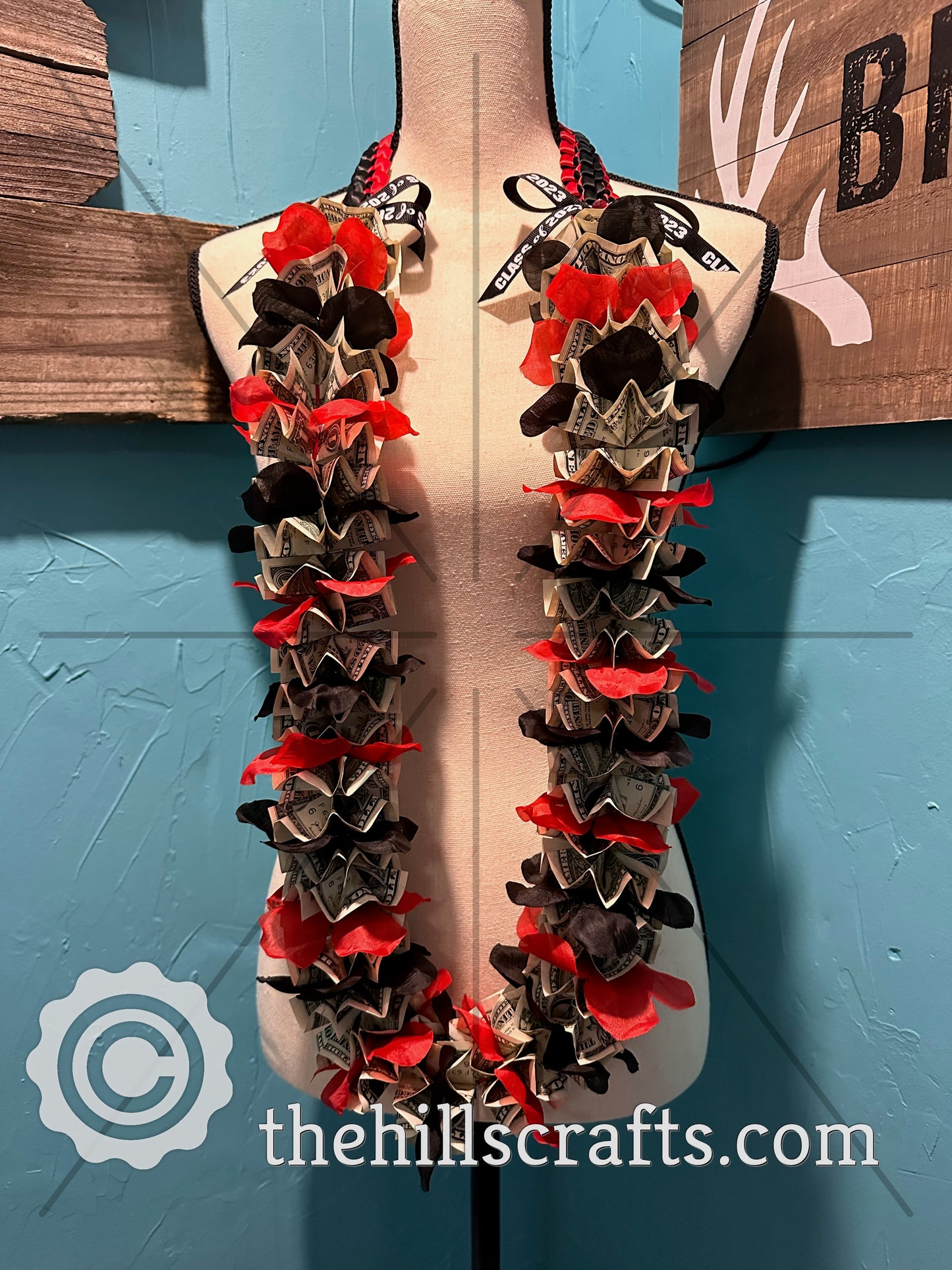 Graduation Lei's - Double Military