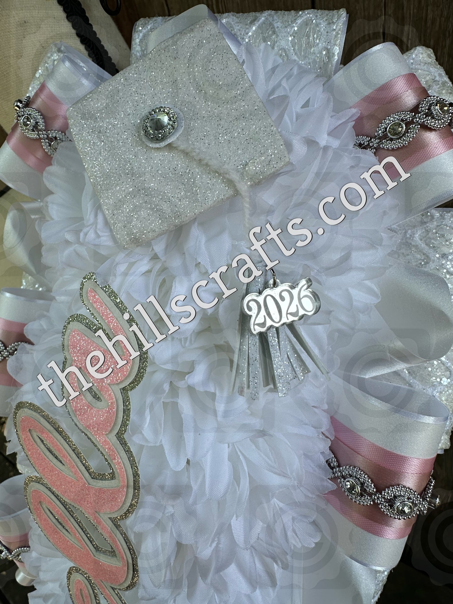 The Heiress Sash - Homecoming Mum Sash