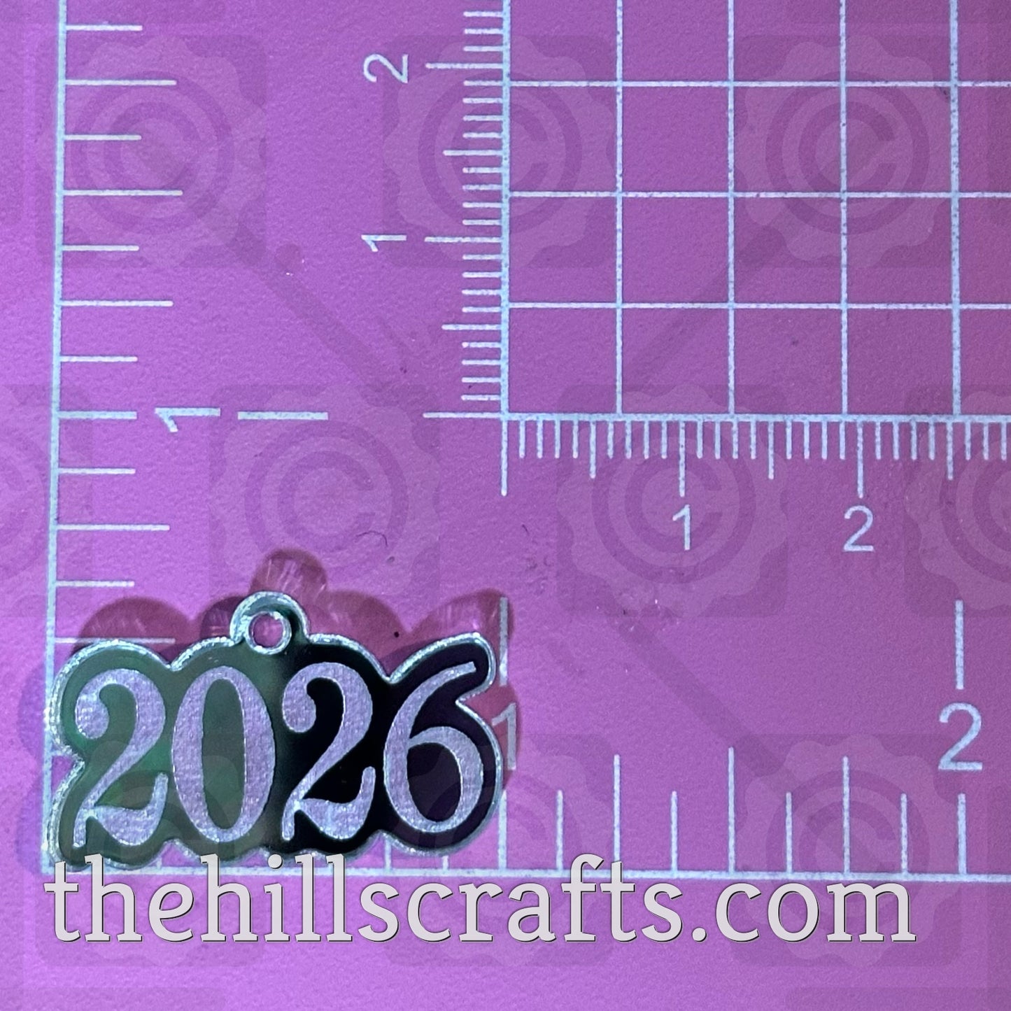 Small 2026 to hang on grad cap Trinket - Mirror Acrylic Trinket