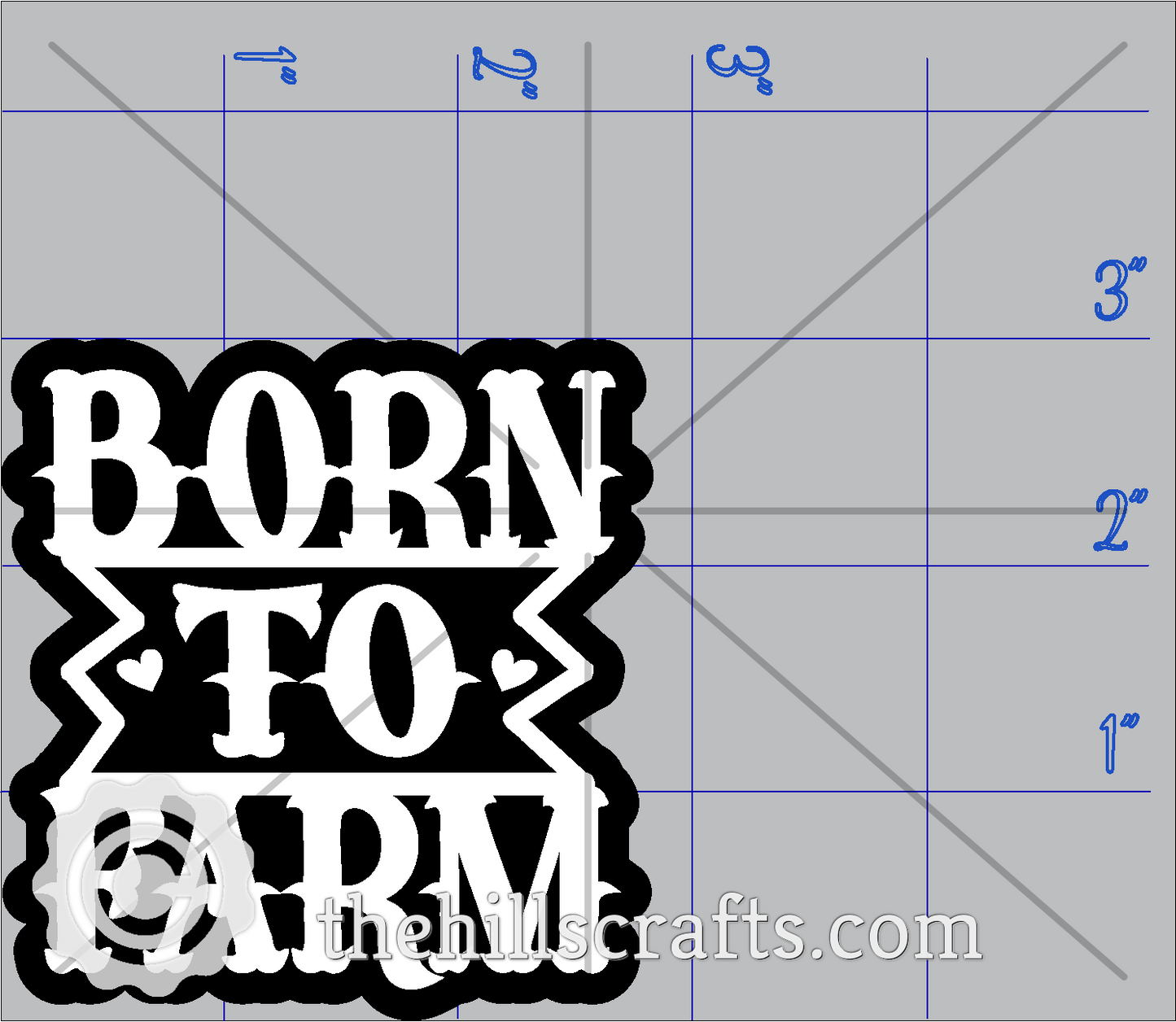 FFA Born to Farm Trinket