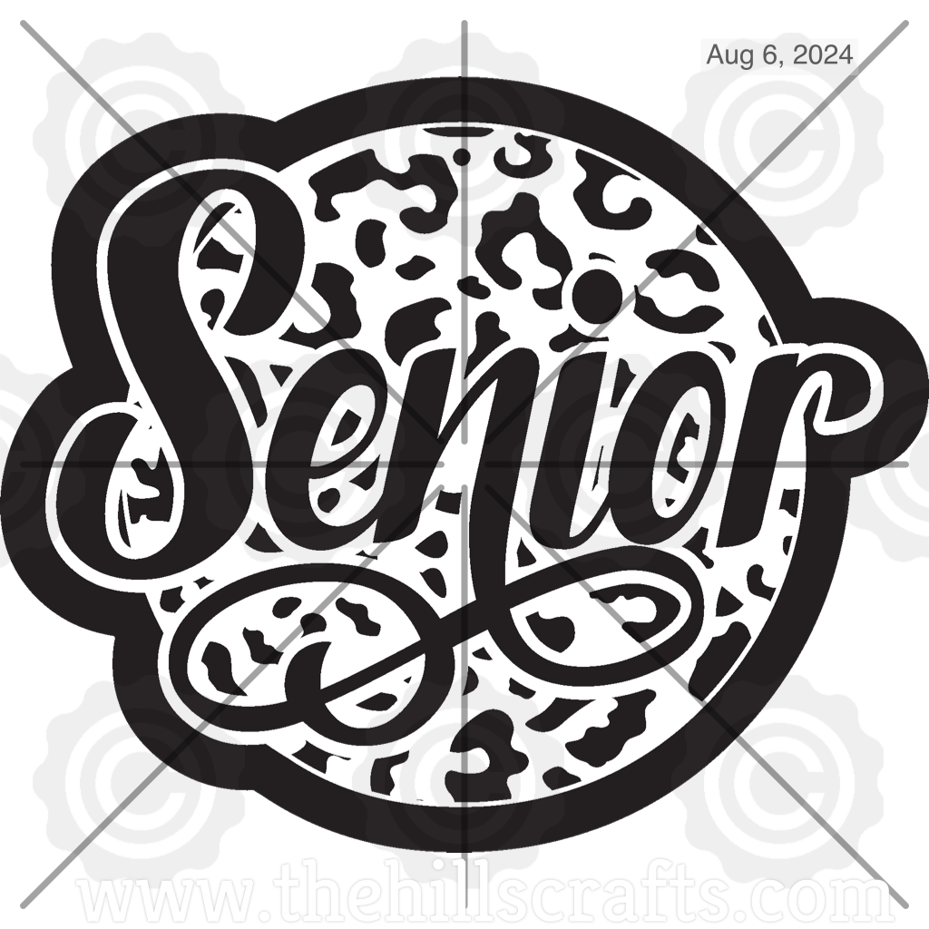 Senior Leopard Circle Trinket