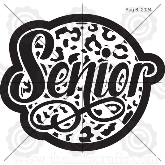 Senior Leopard Circle Trinket