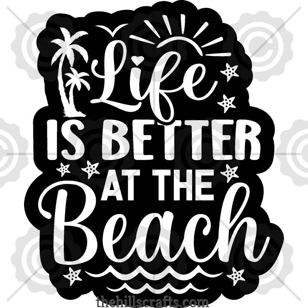 Life is better at the Beach Trinket