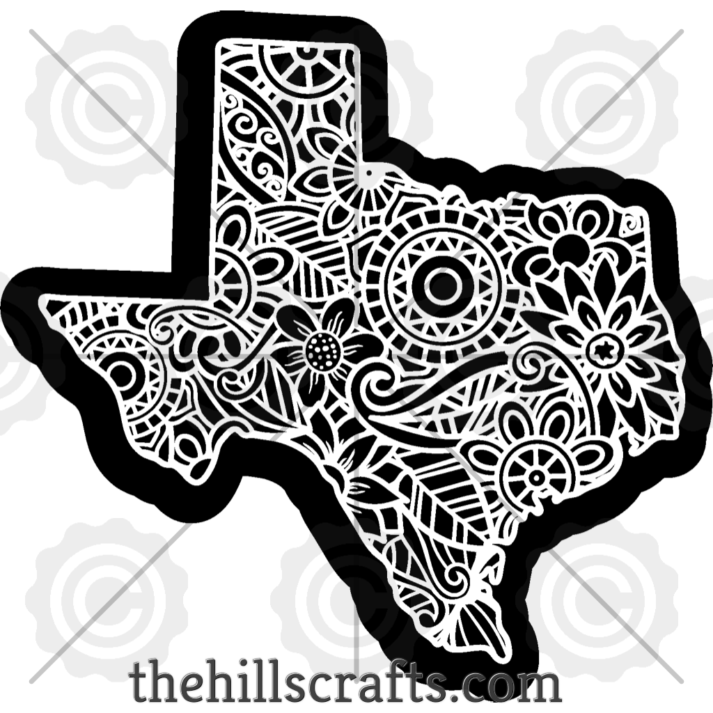 Texas Scroll Trinket 1