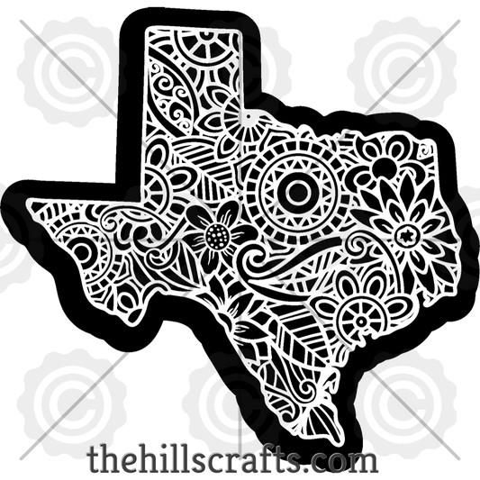 Texas Scroll Trinket 1