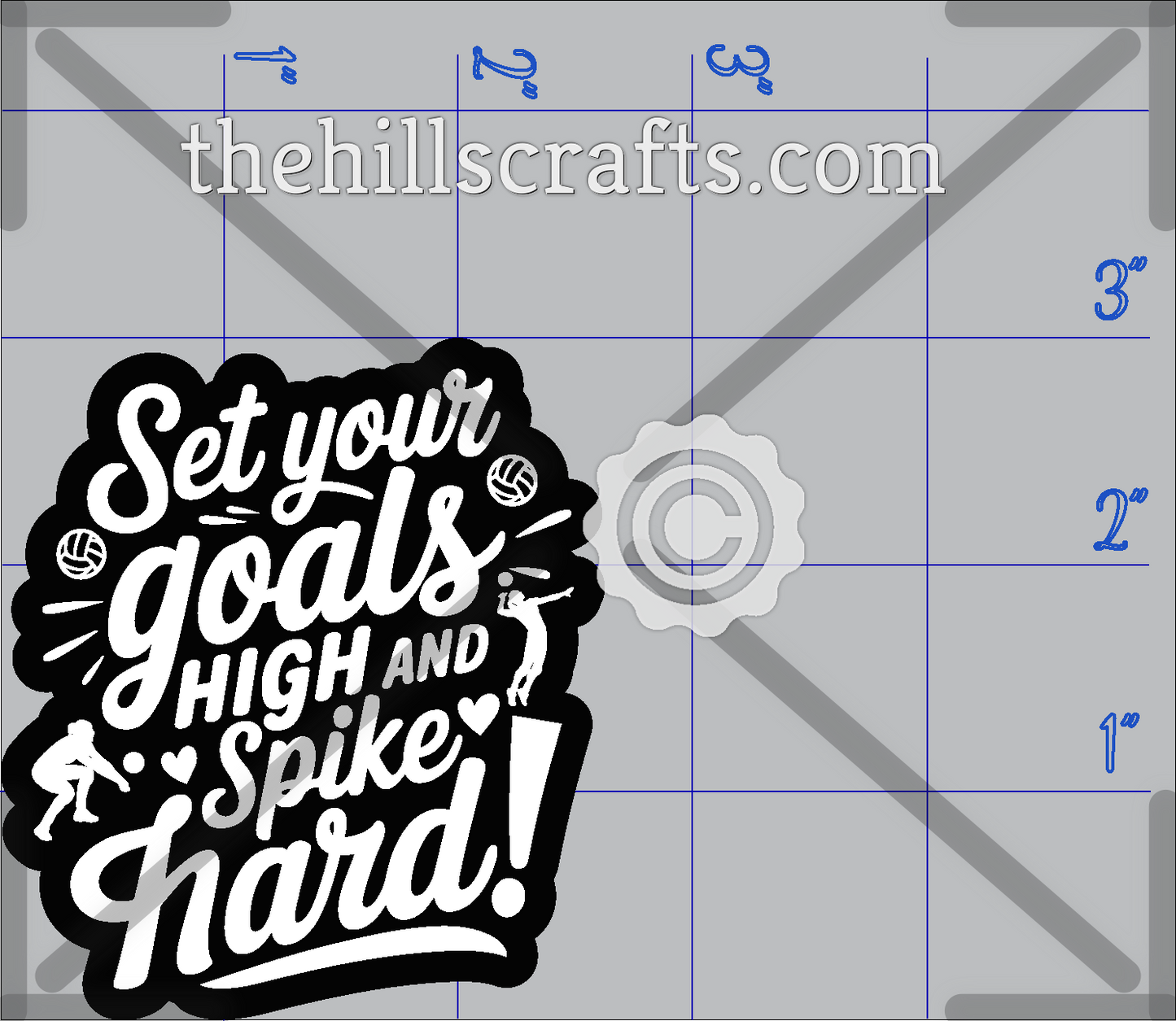 Volleyball Spike Hard Trinket
