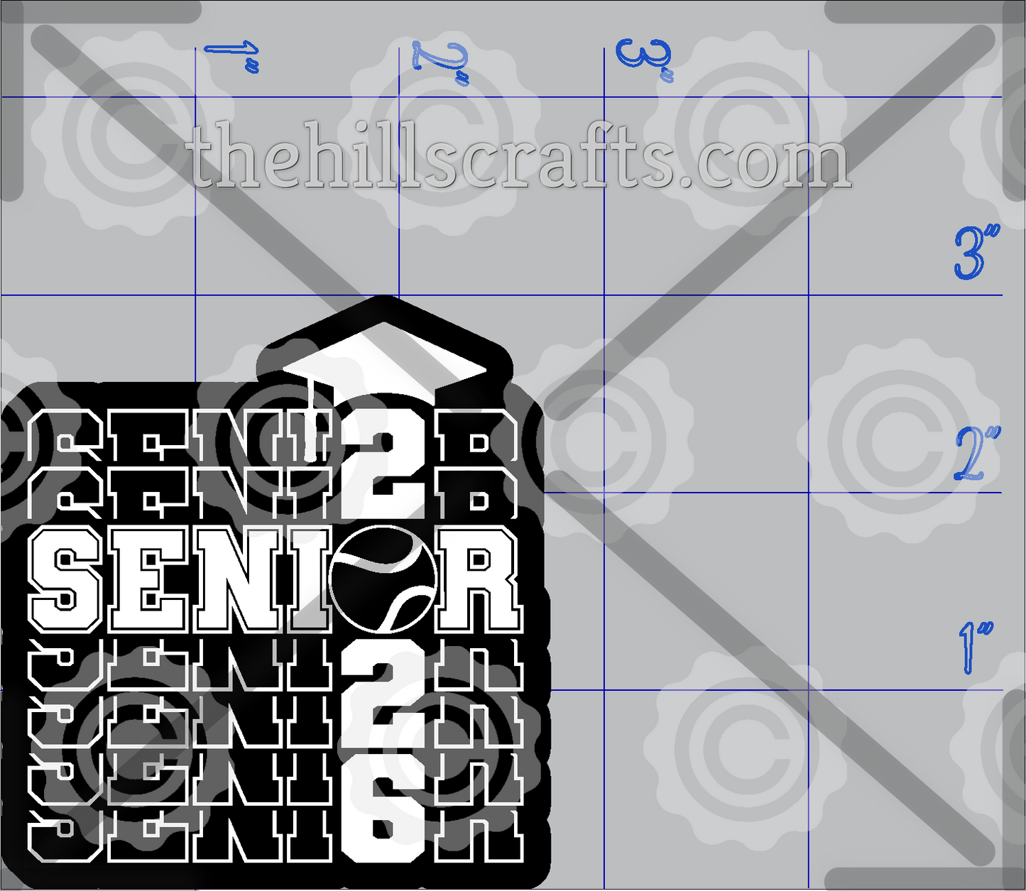 Tennis Senior Trinket