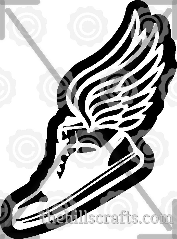 Track and Field Shoe 6 Trinket
