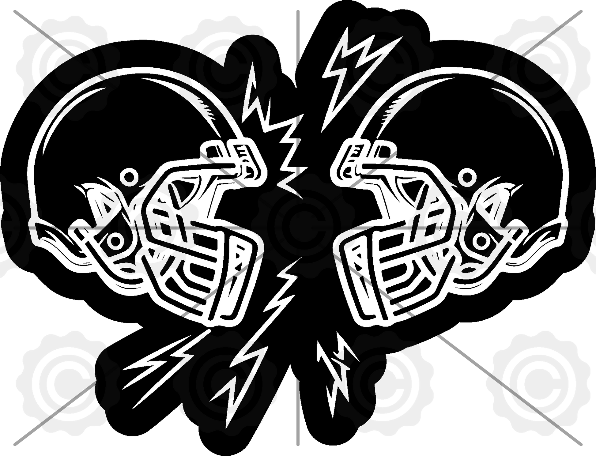 clashing football helmets Clashing Football Helmets 1 – The Hill's Crafts Co