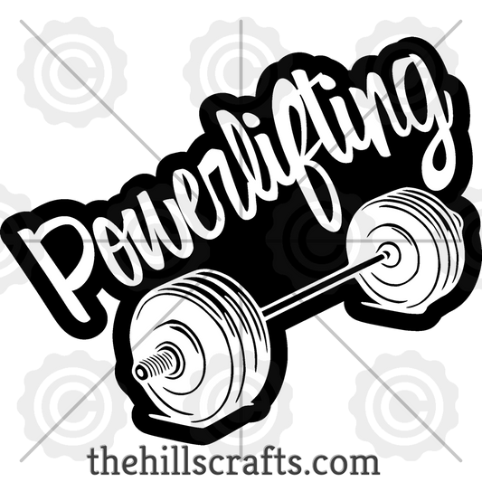 Powerlifting Barbell Trinket 1