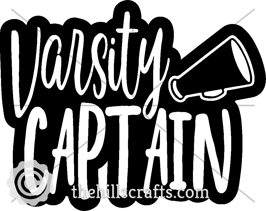 Cheer - Varsity Captain Trinket