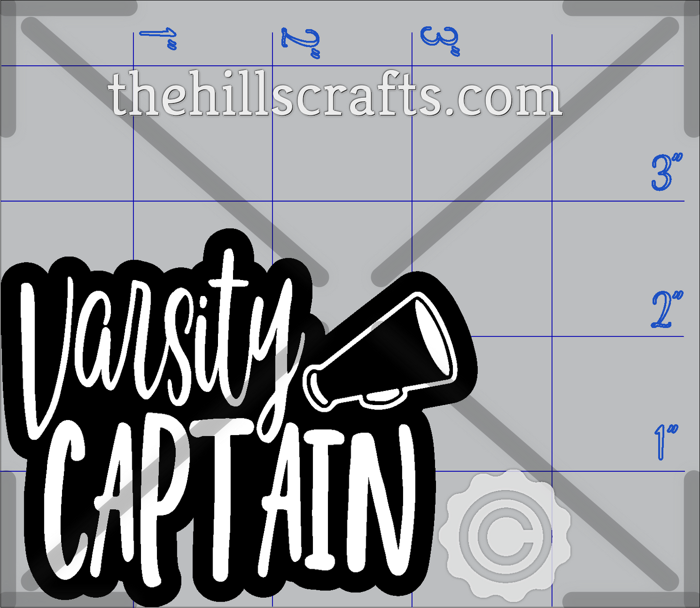 Cheer - Varsity Captain Trinket