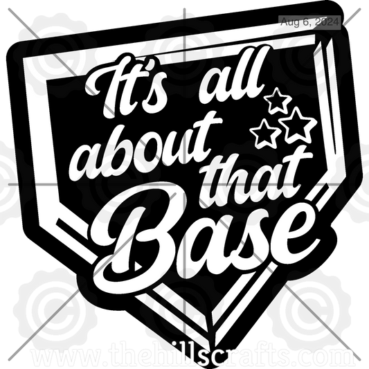 All about that base trinket Softball Baseball