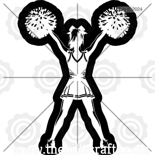 Cheer Cheerleader Detailed 2