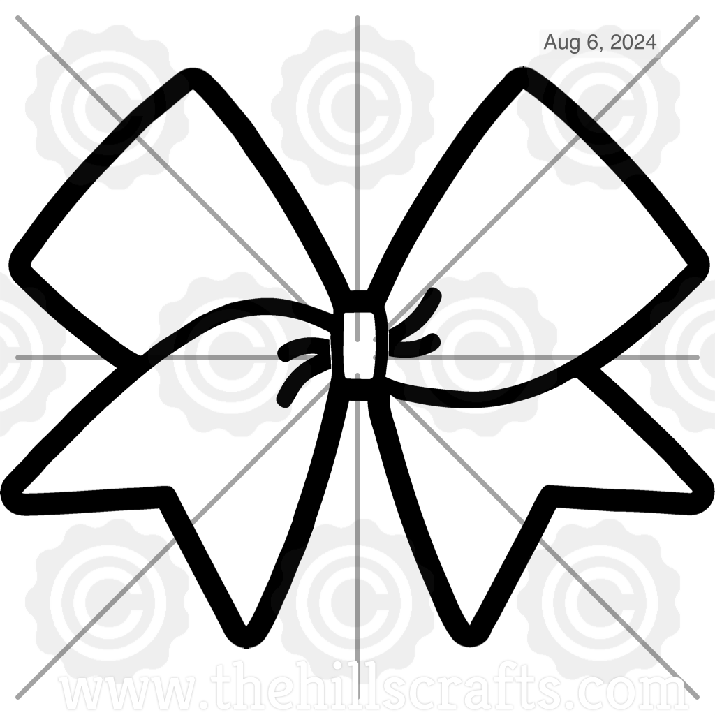 Cheer Bow Cheerleader Trinket