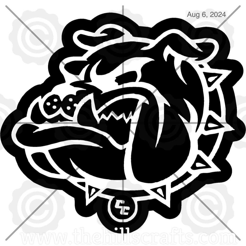 Copperas Cove Bulldawg Bulldog 1 Trinket