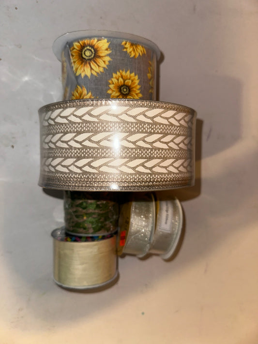Burlap and Sunflowers
