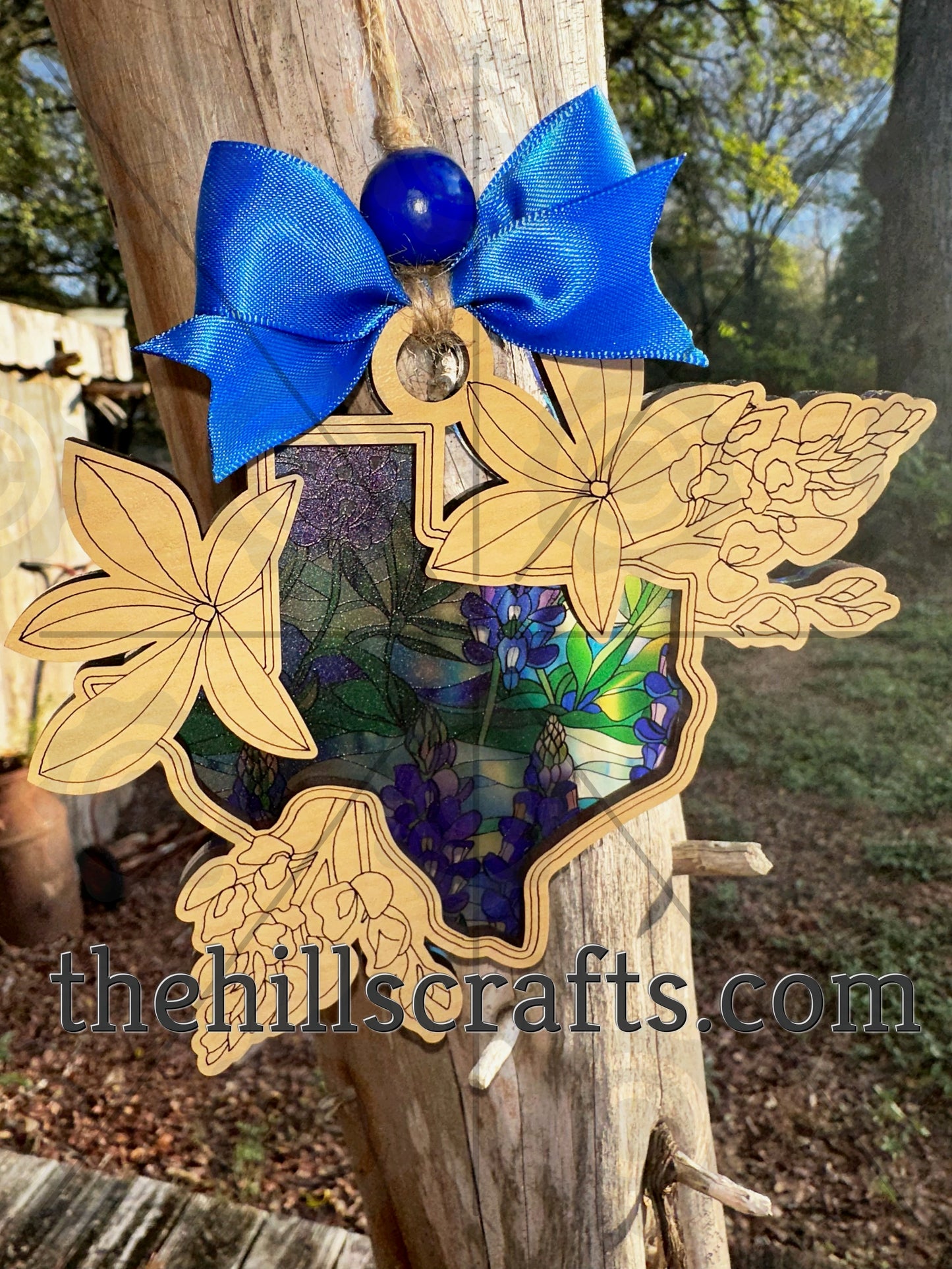 Texas Bluebonnet Ornament & Suncatcher