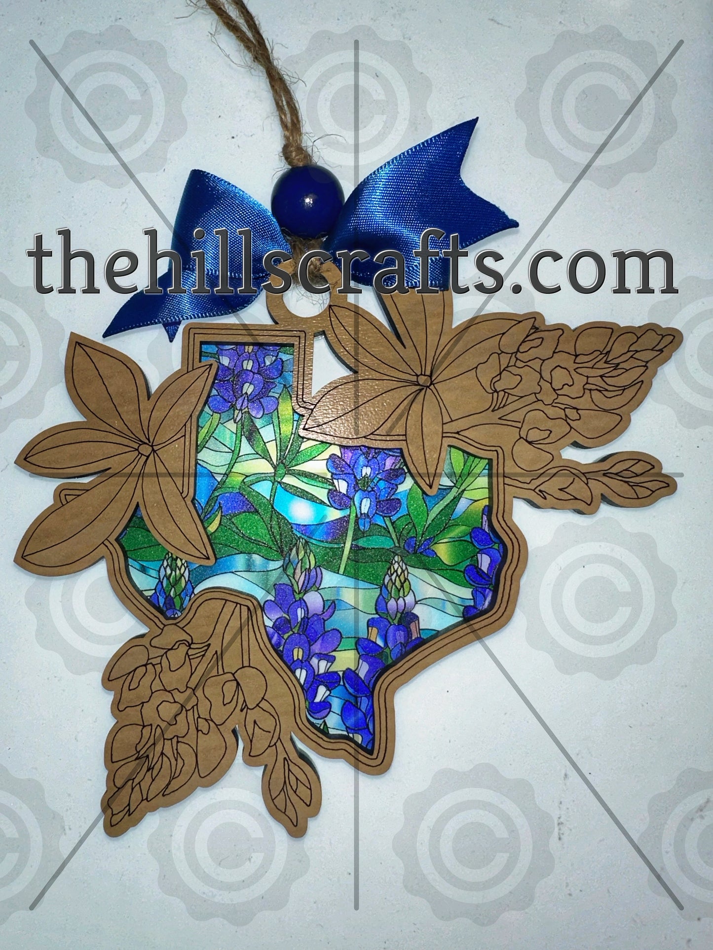 Texas Bluebonnet Ornament & Suncatcher