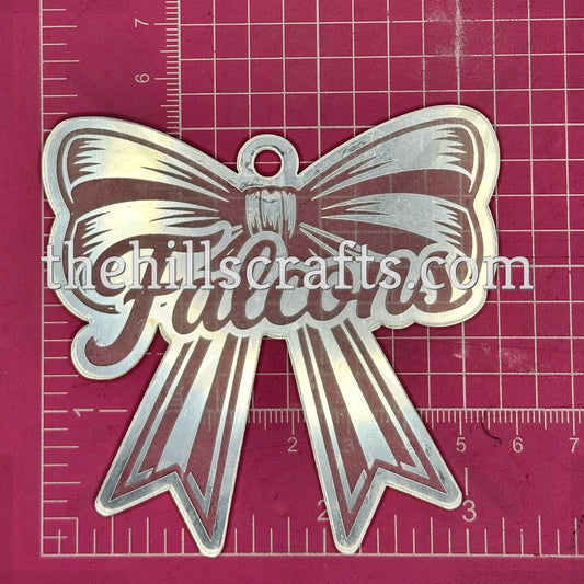 Falcons Bow Homecoming Trinket - Mirror Acrylic Trinket