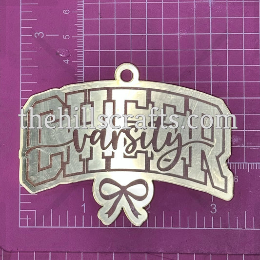 Cheer - Varsity Cheer Trinket Homecoming Mirror Acrylic Trinket