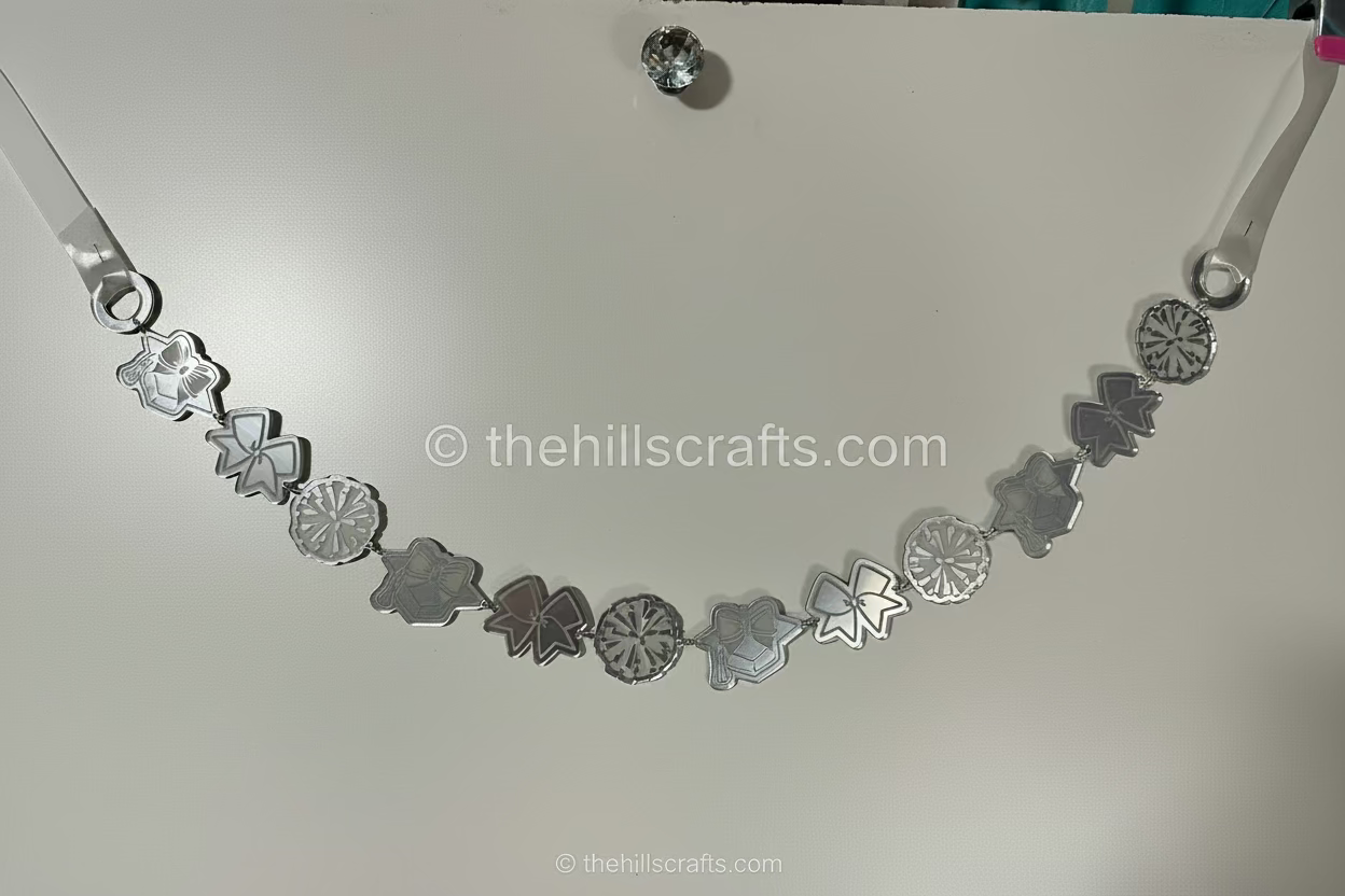 Engraved Homecoming Mum Chain - Mum Necklaces with custom option