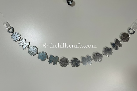Engraved Homecoming Mum Chain - Mum Necklaces with custom option