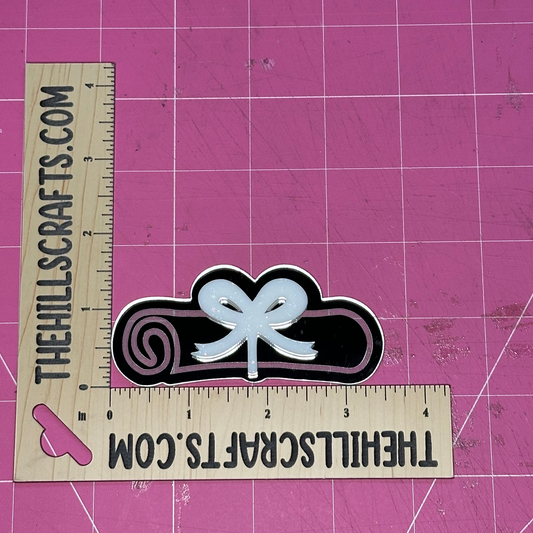 Diploma - Senior - Graduate - Stacked 2 Layer Acrylic Homecoming Trinket