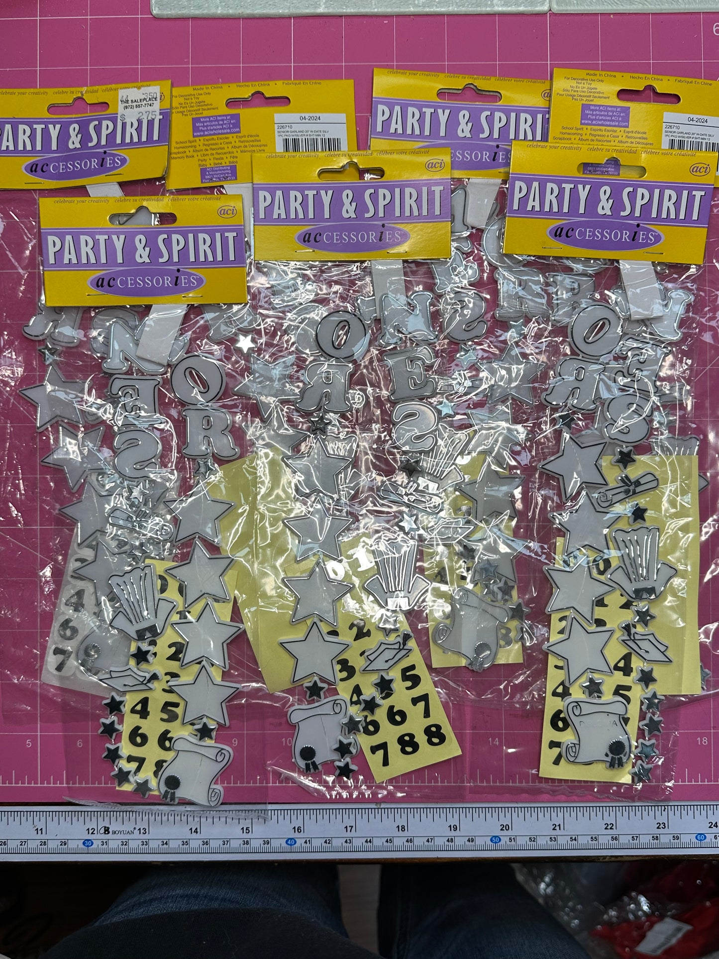 7 Senior Garland Silver