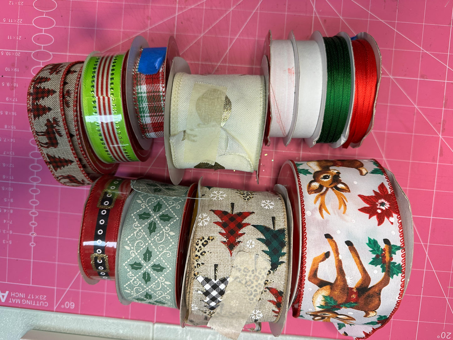 Christmas Ribbon Lot