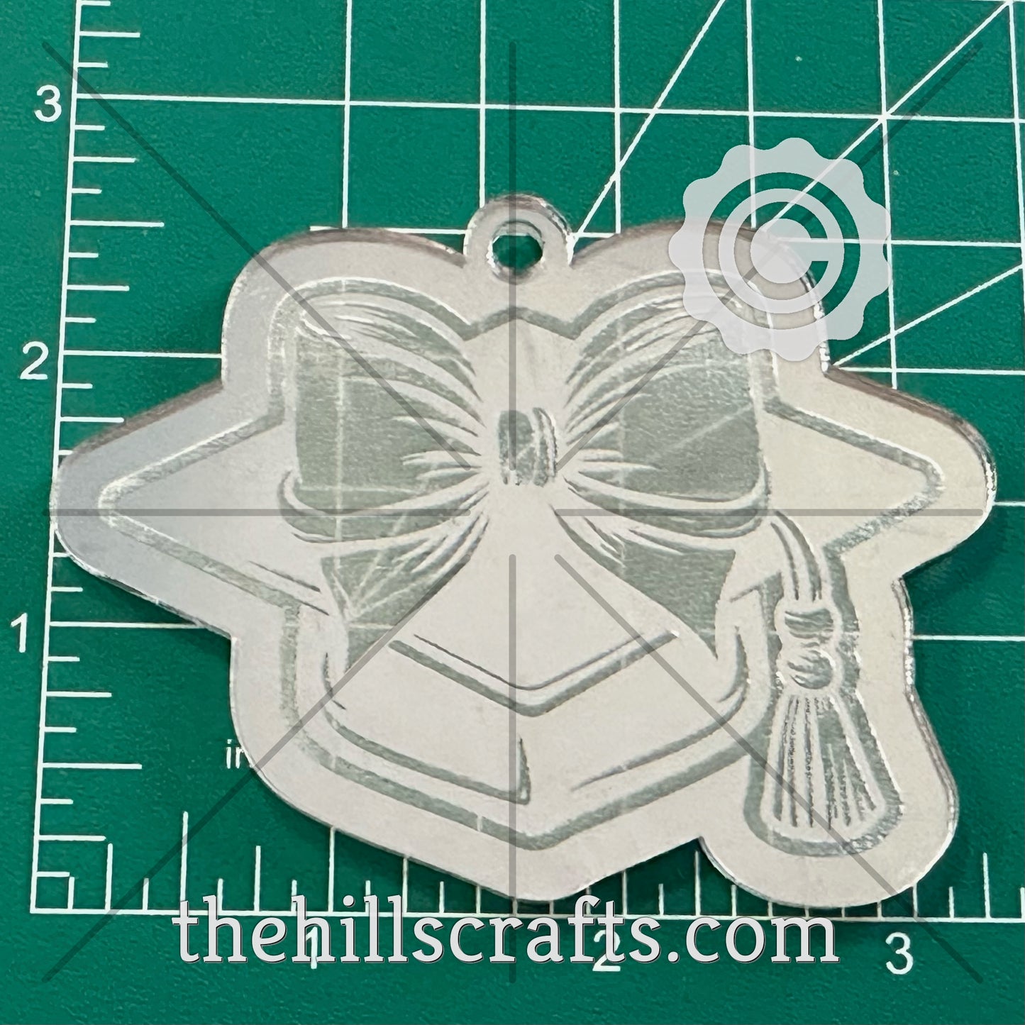 Senior Grad Cap and Bow Trinket