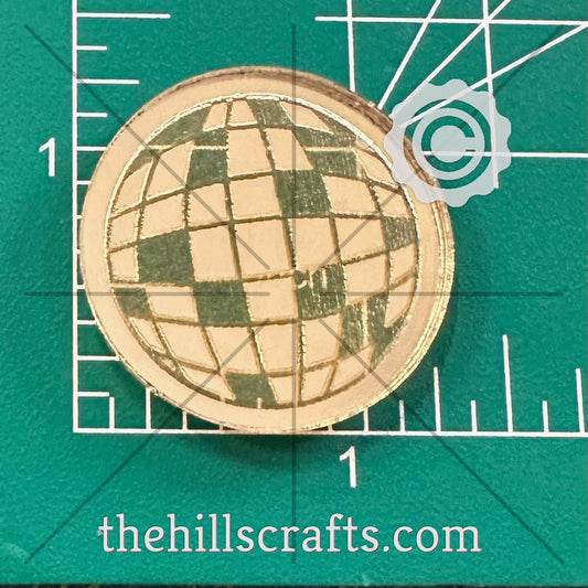 Disco Ball Bow Center