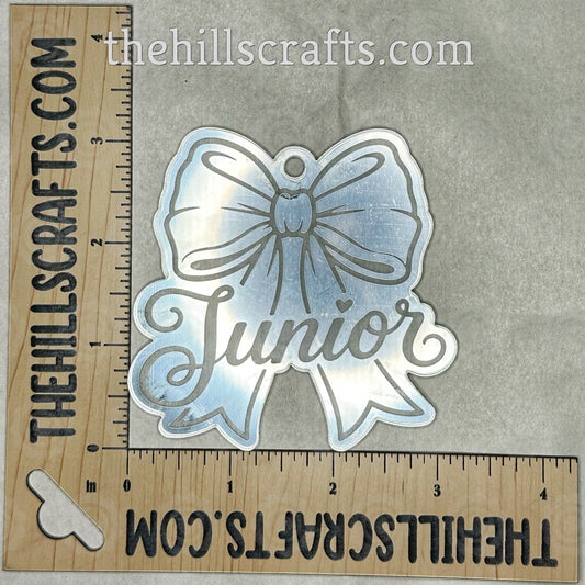 Junior Coquette - Homecoming Trinkets - Mirror Acrylic Trinket Engraved