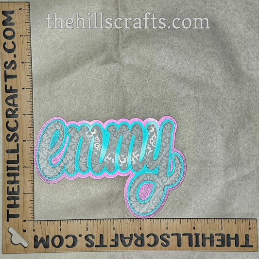 Custom Name - Mum Center 3 Layer (three layer) Option