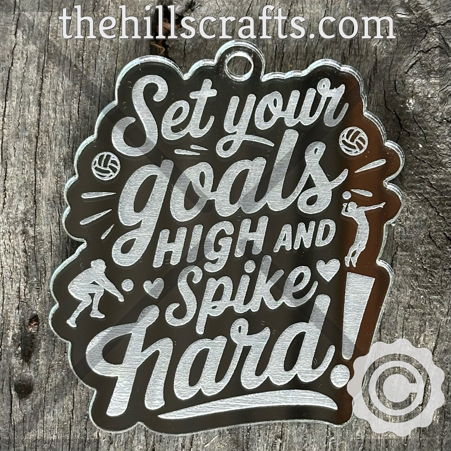 Volleyball Spike Hard Trinket