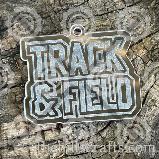 Track and Field Word Trinket
