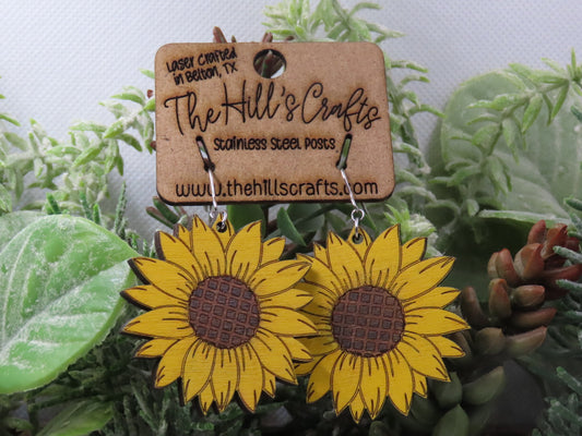 Sunflower Earrings