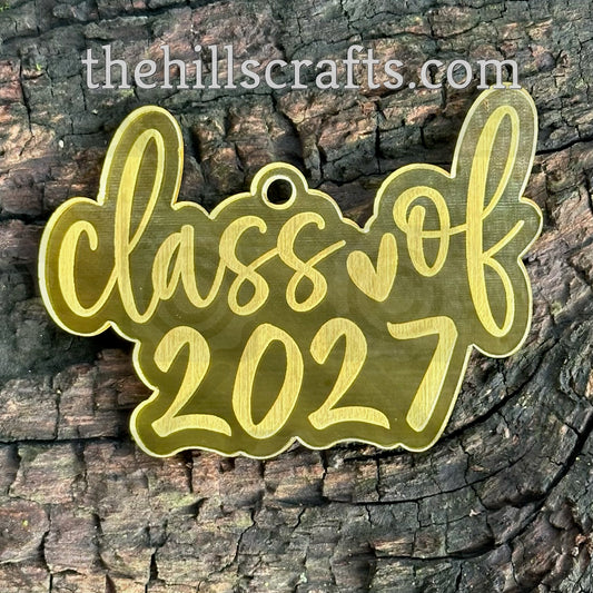 Class of 2027 with heart Trinket
