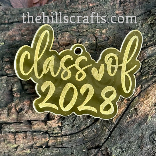 Class of 2028 with heart Trinket