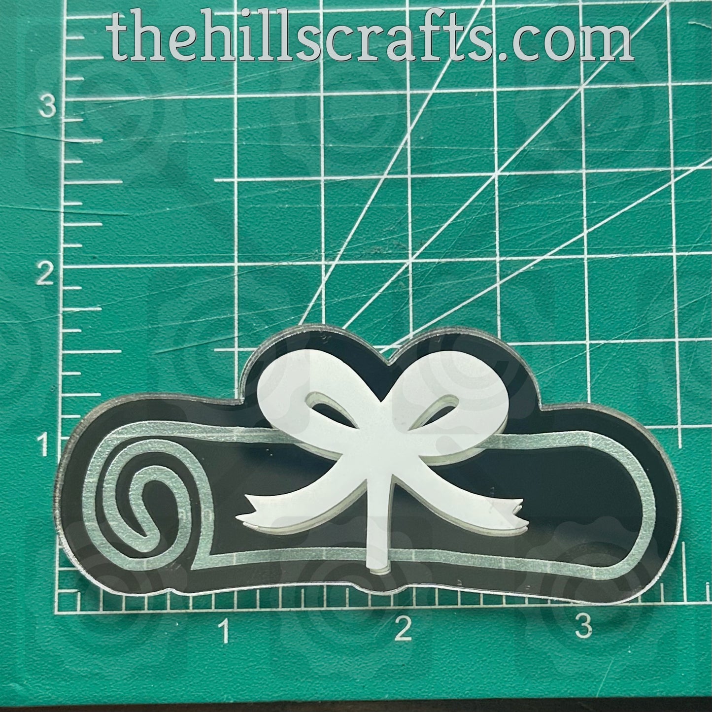 Diploma - Senior - Graduate - Stacked 2 Layer Acrylic Homecoming Trinket