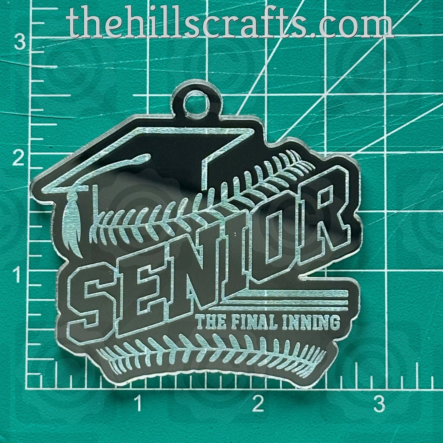 Senior Baseball - Softball - The Final Inning - Homecoming Trinkets - Mirror Acrylic Trinket (Copy)