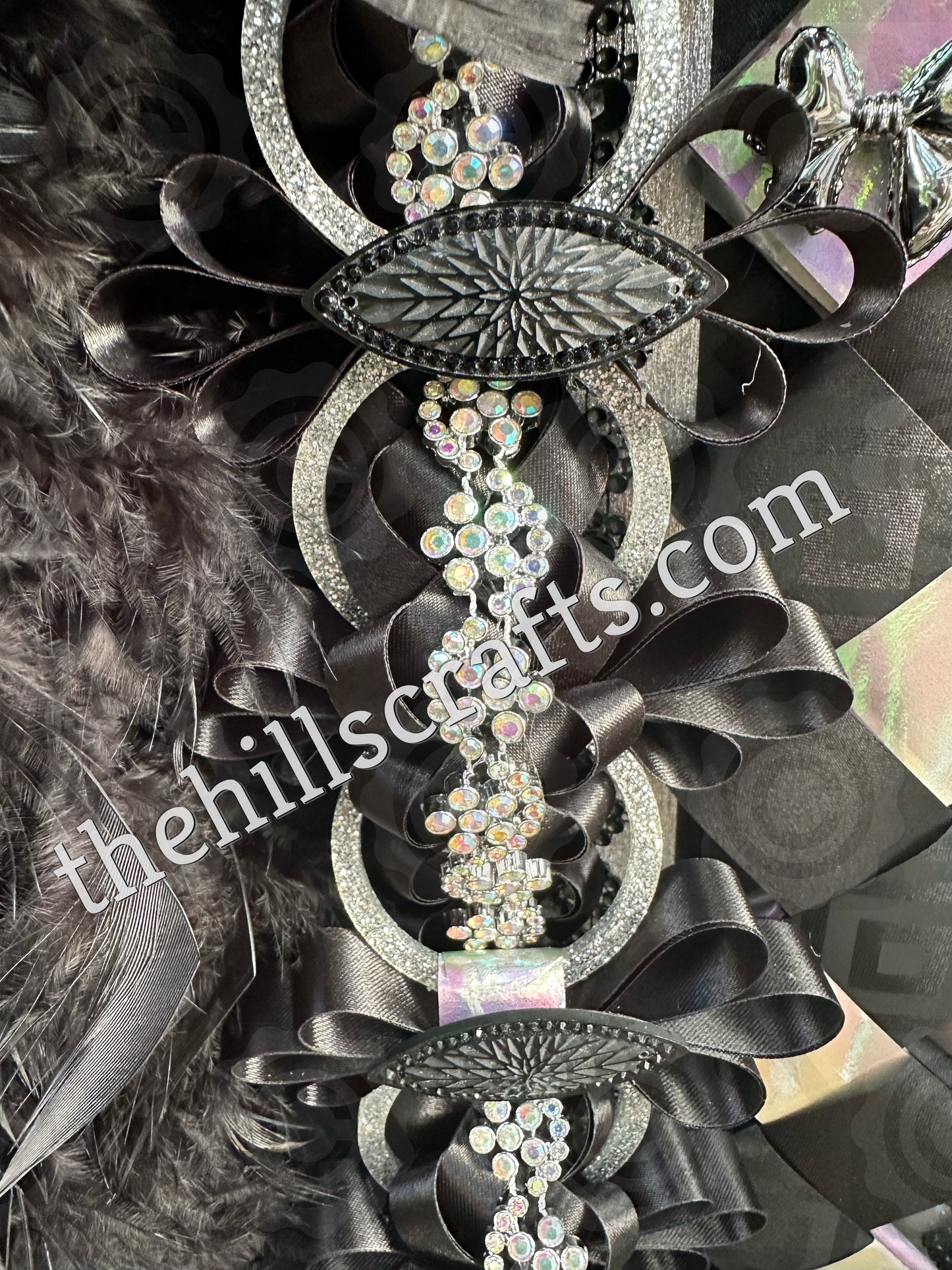 Quad Regal Glamour - Homecoming Mum With Upgrades