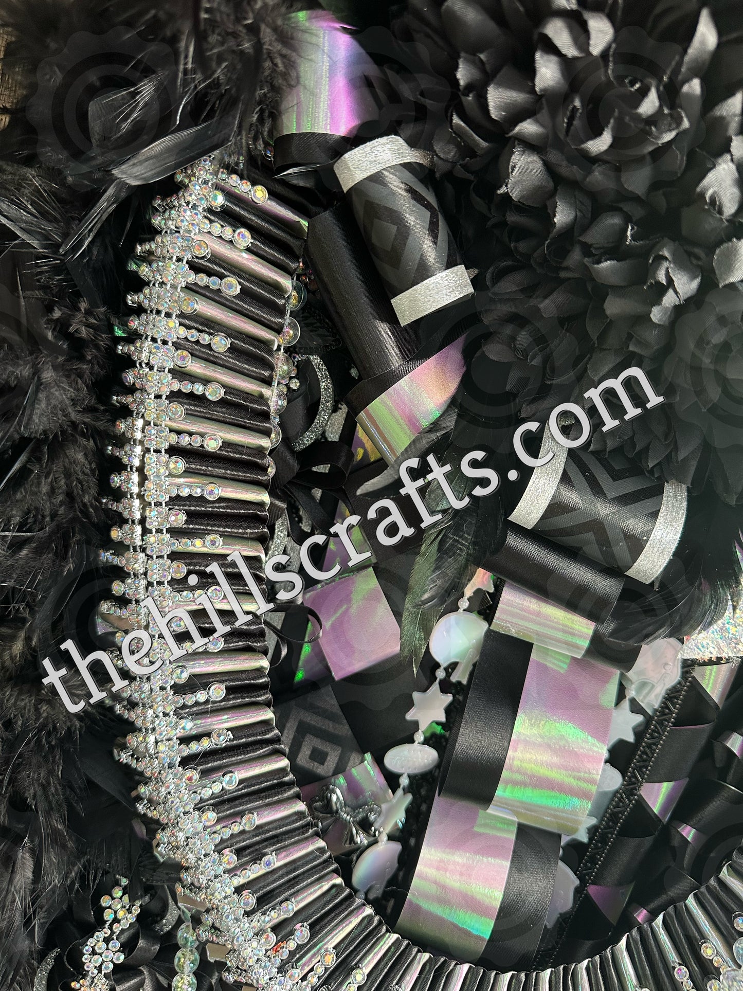 Quad Regal Glamour - Homecoming Mum With Upgrades