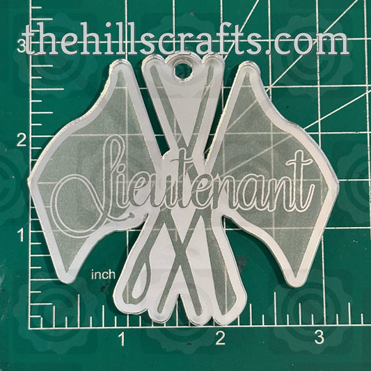 Color Guard Lieutenant 1 Homecoming Trinket - Mirror Acrylic Trinket